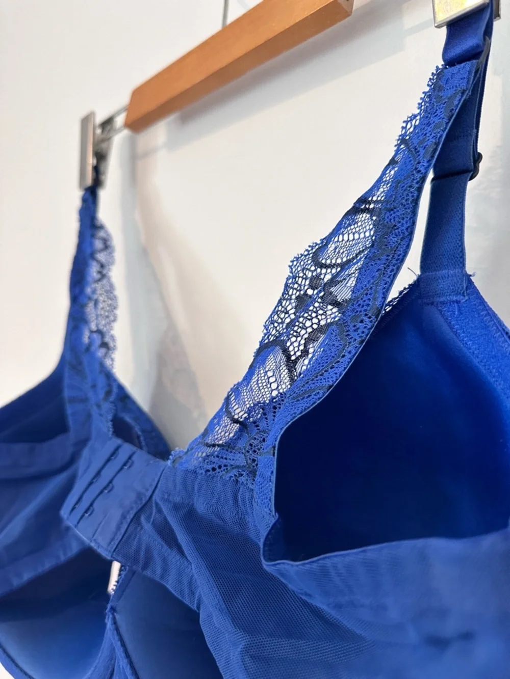 Victoria's Secret Lace- Cobalt Blue Bra Soze 38DDD - Picture 6 of 7